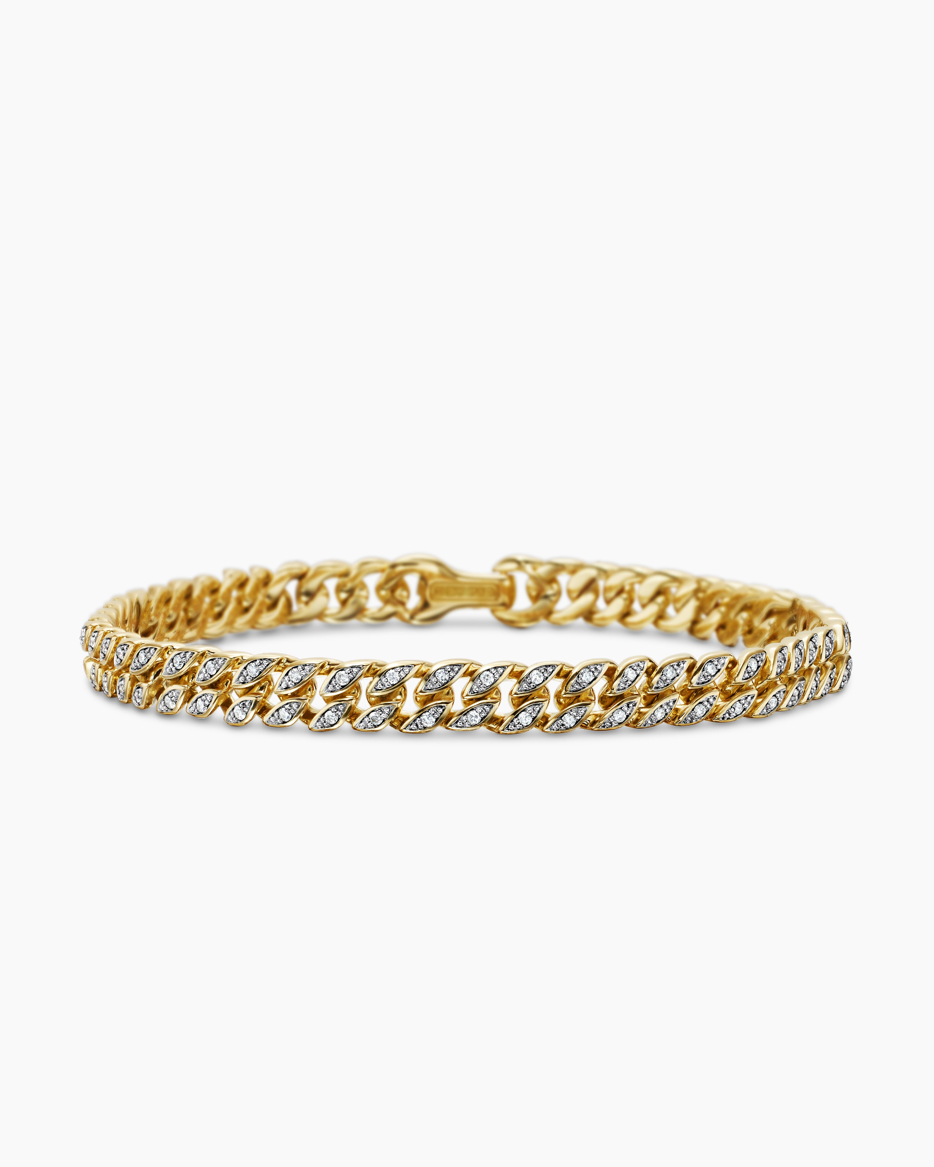 Men’s Diamond Cuban Link Gold Bracelet Premium Iced Luxury Design