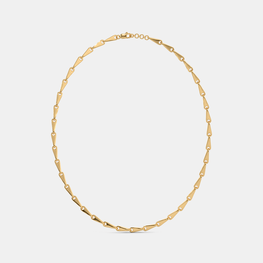 Carave Paris Geometric Link Station Necklace