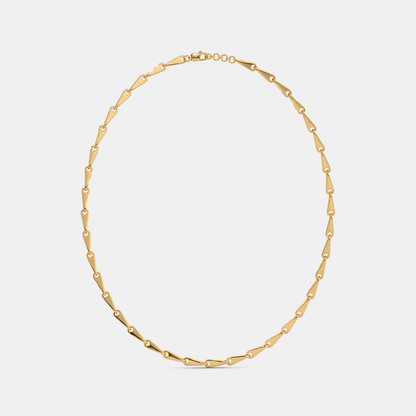 Carave Paris Geometric Link Station Necklace