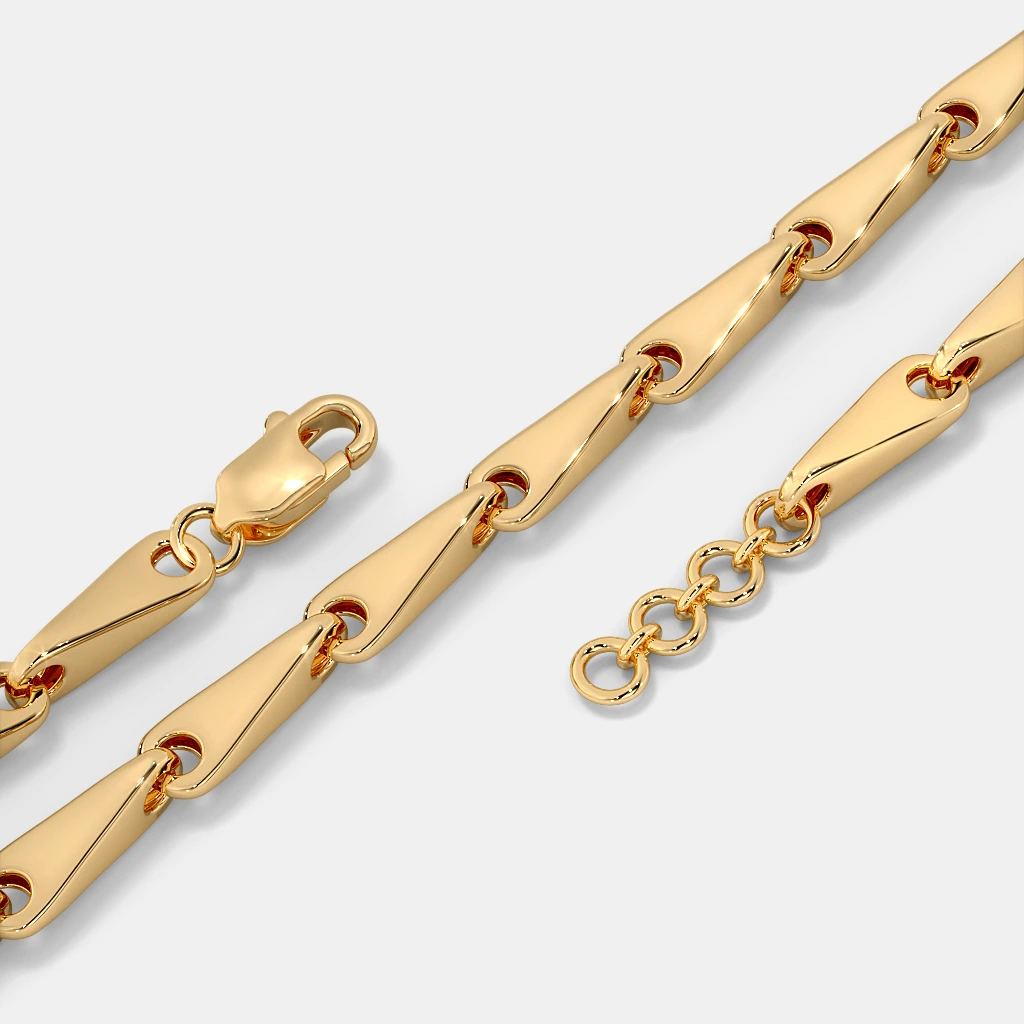 Carave Paris Geometric Link Station Necklace