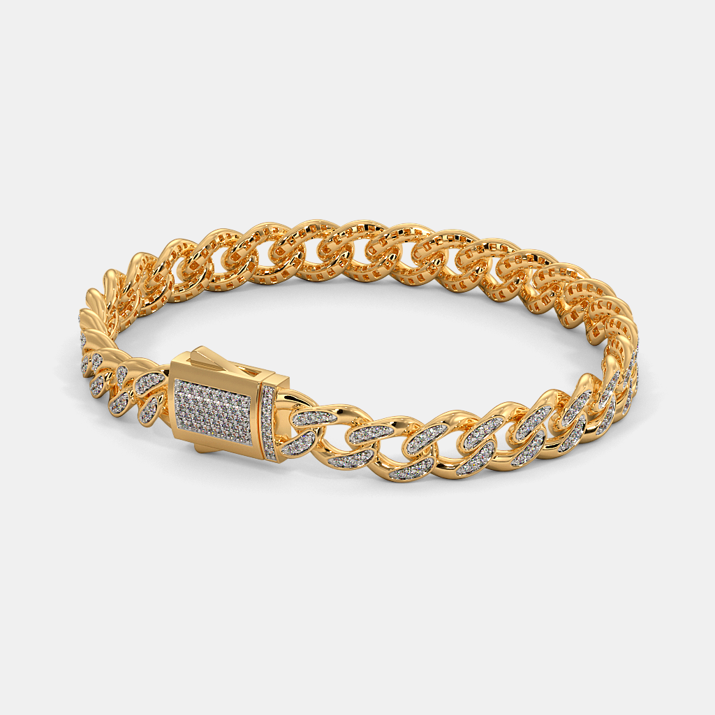 Carave Paris Luxury Pavé Cuban ID Bracelet