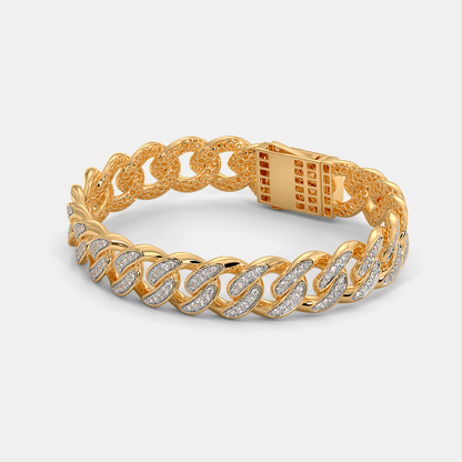 Carave Paris Premium Diamond Cuban ID Bracelet