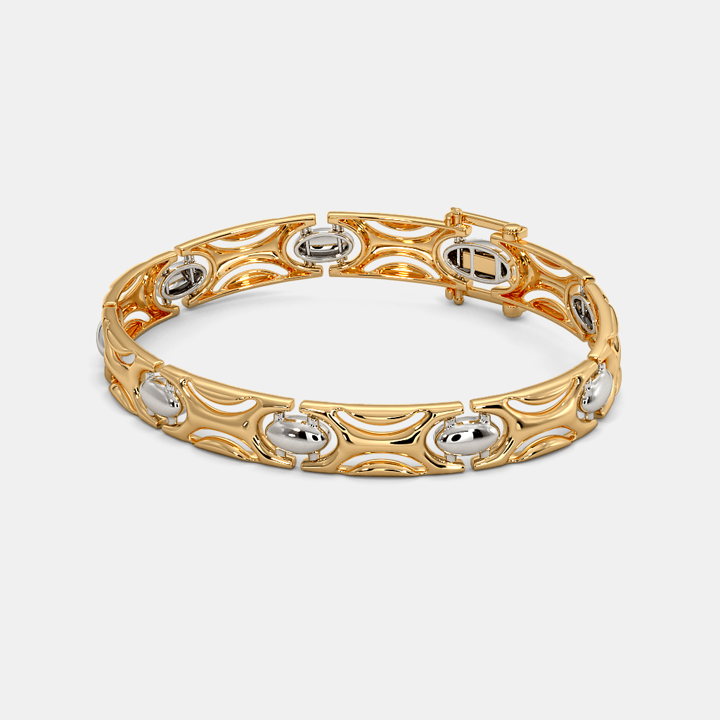 Carave Paris Heart Link Designer Bracelet