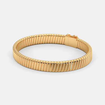 Carave Paris Modern Herringbone Bar Bracelet