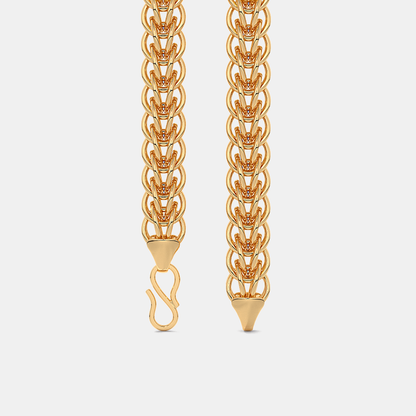 Carave Paris Layered Woven Chain Necklace