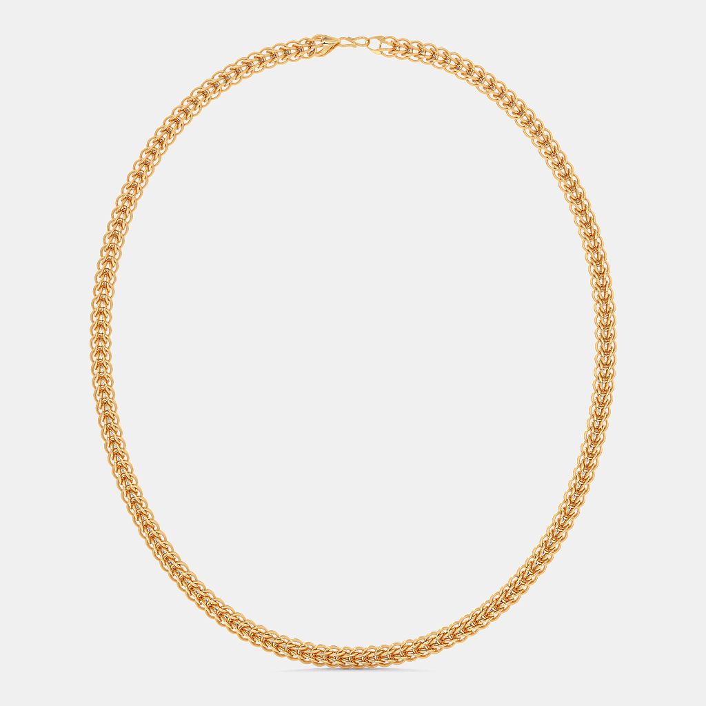 Carave Paris Layered Woven Chain Necklace