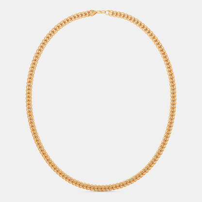 Carave Paris Layered Woven Chain Necklace