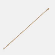 Men’s Minimal Gold Chain Bracelet Slim Everyday Design