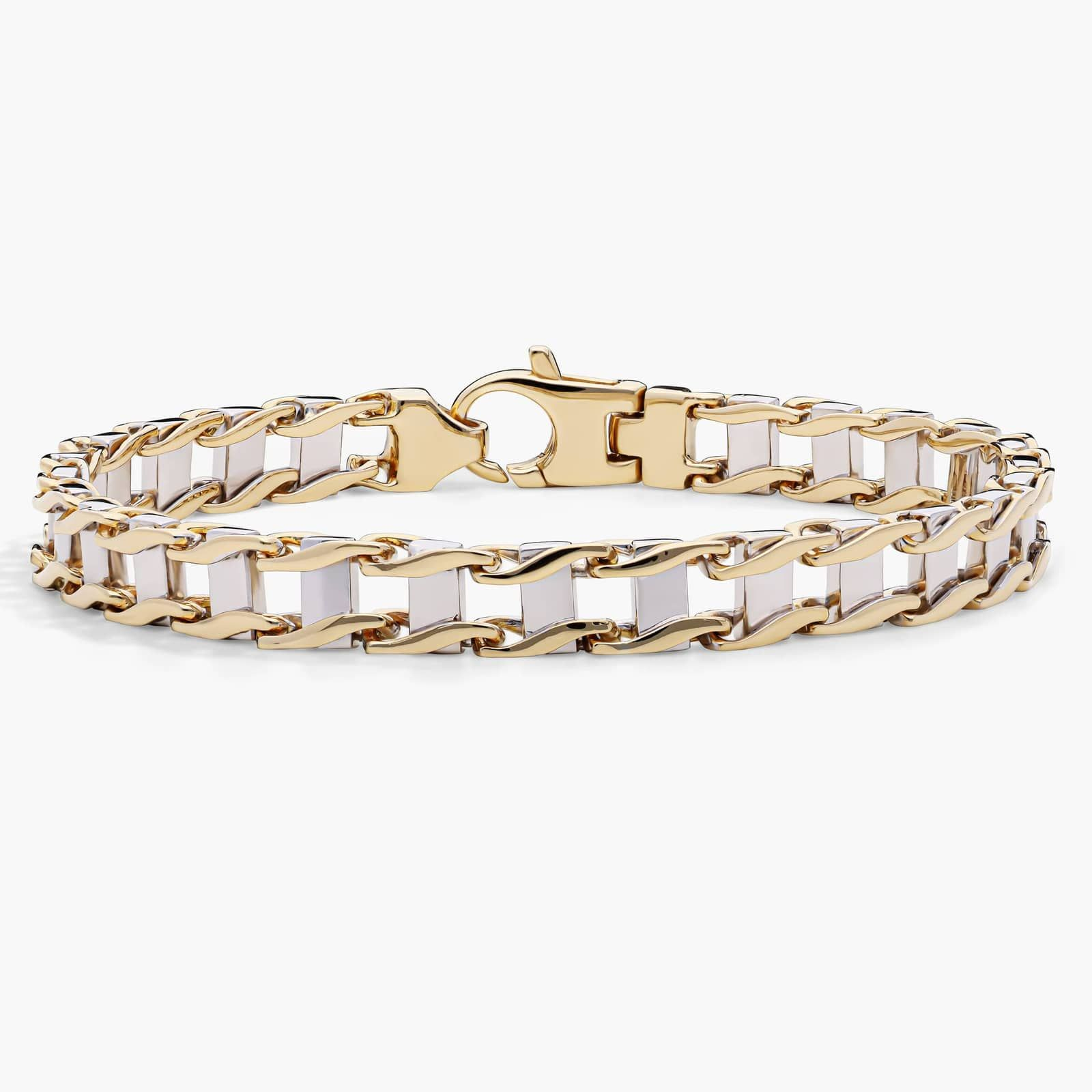 Men’s Premium Gold Chain Bracelet Classic Link Minimal Design