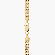 Men’s Premium Gold Cuban Chain Bracelet Classic Polished Link Design