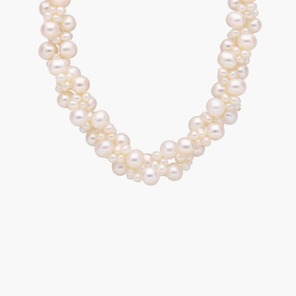 Carave Paris Floral Freshwater Pearl Collar Necklace