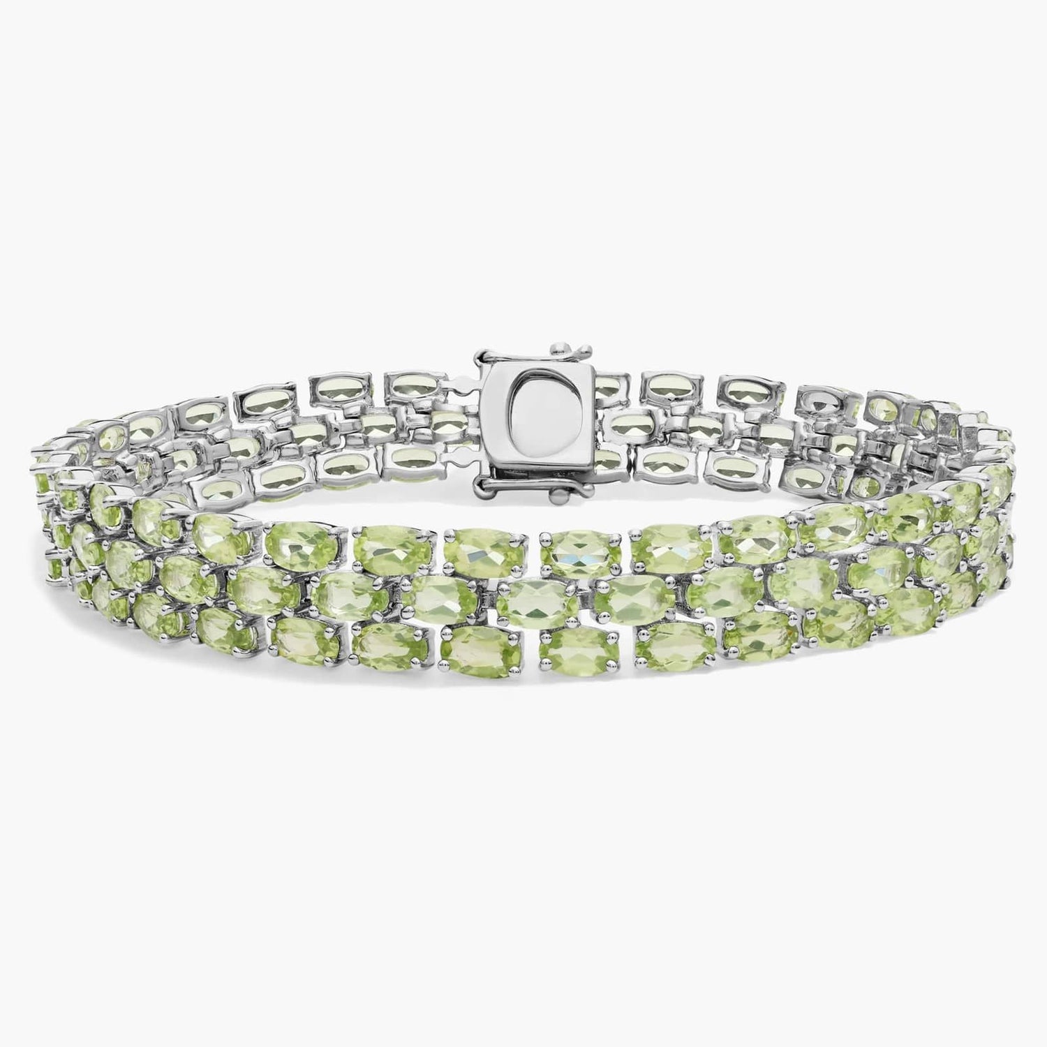 Carave Paris Peridot Multi-Row Tennis Bracelet