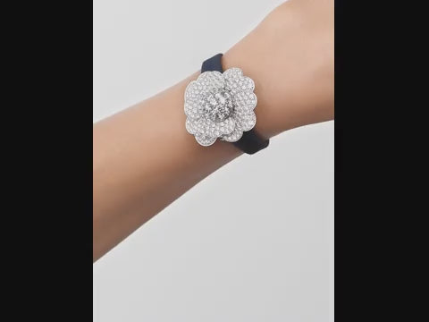 Carave Paris Diamond Floral Watch