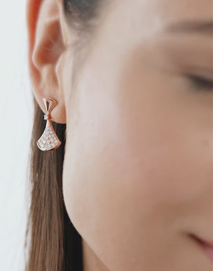 Carave Paris Radiant Fan Drop Earrings