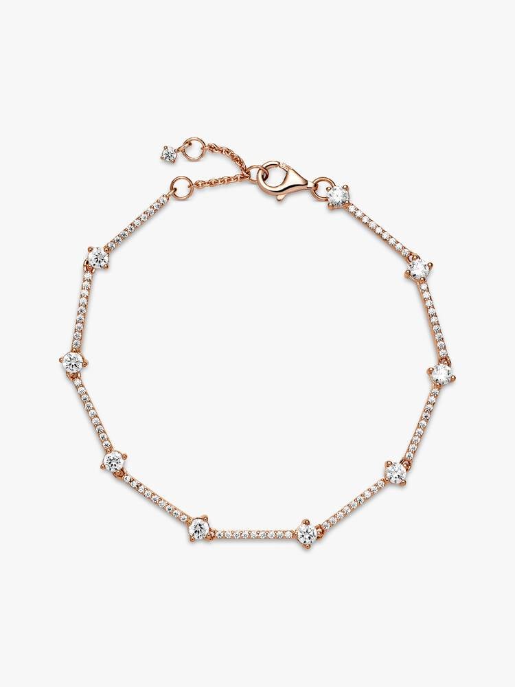 Sterling Silver Stone Bracelet