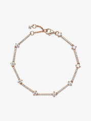 Sterling Silver Stone Bracelet