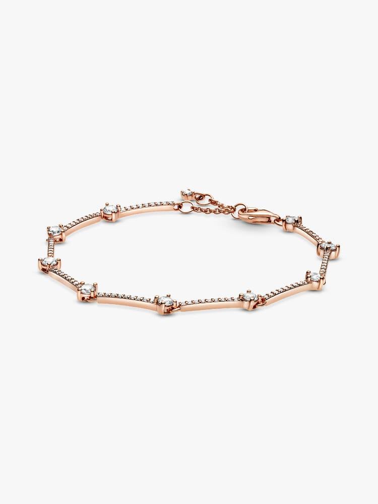 Sterling Silver Stone Bracelet