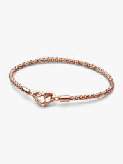 Sterling Silver Clasp Chain Bracelet