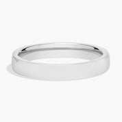 Sterling Silver Classic Polished Band Ring for Women