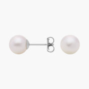 Sterling Silver Freshwater Pearl Stud Earrings