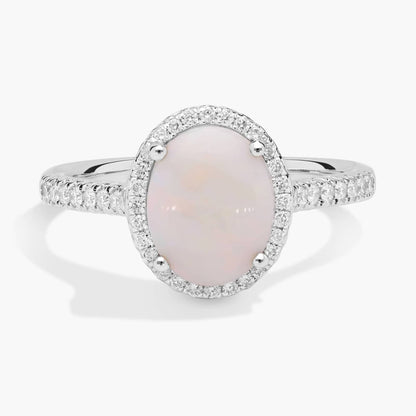 Carave Paris Opal Halo Ring