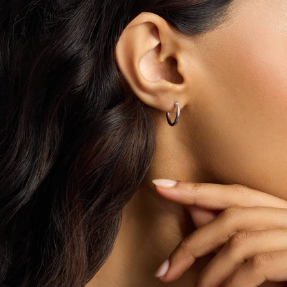 Carave Paris Classic Polished Hoop Earrings