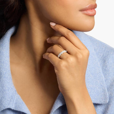 Carave Paris Floral Cluster Diamond Ring