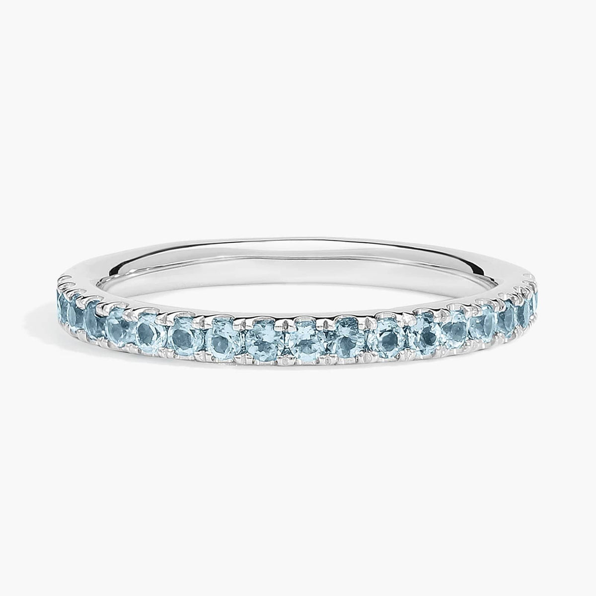 Carave Paris Blue Topaz Eternity Band Ring