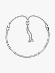 Sterling Silver Adjustable Snake Chain Bracelet