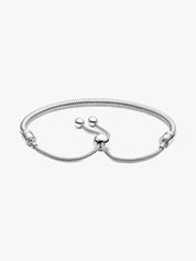 Sterling Silver Adjustable Snake Chain Bracelet