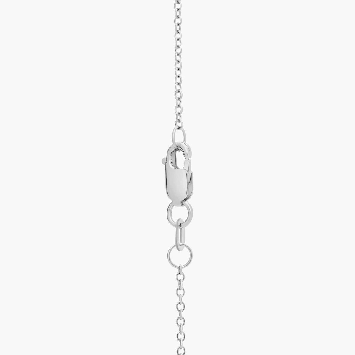 Carave Paris Blue Gemstone Solitaire Necklace