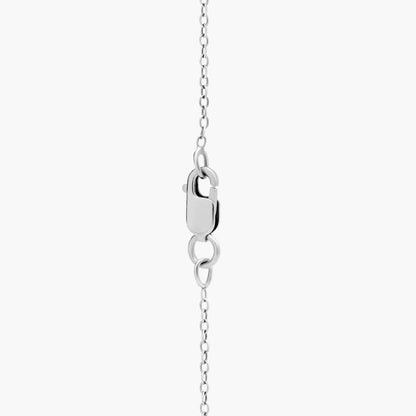 Carave Paris Double Blue Gemstone Drop Pendant Necklace