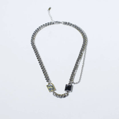 Carave Paris Geometric Link Chain Necklace