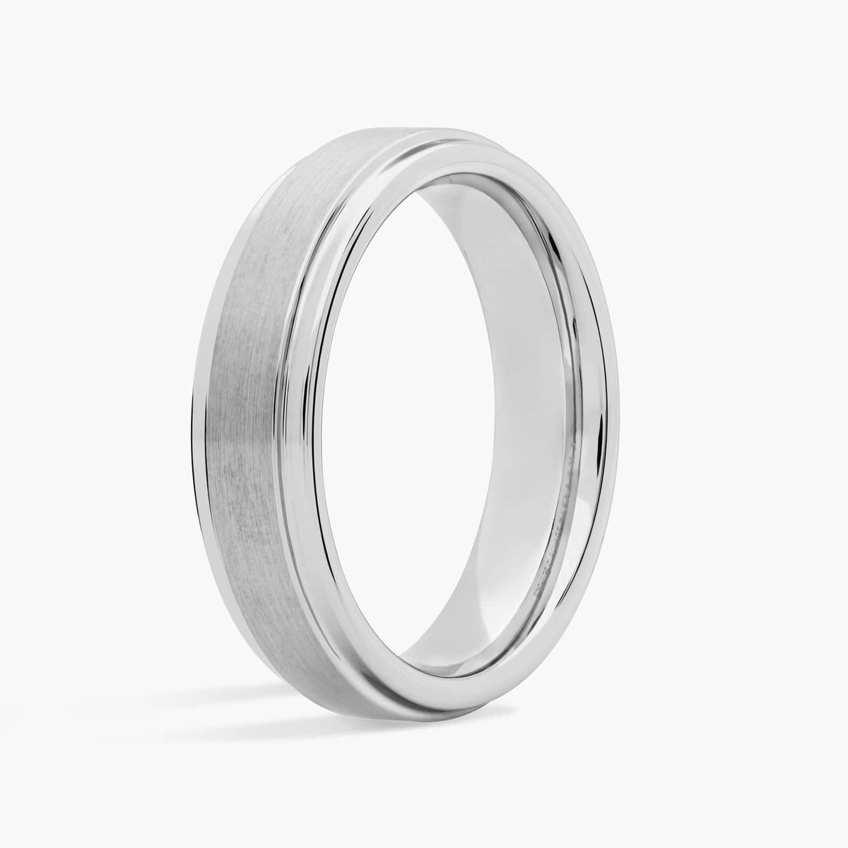 Carave Paris Polished Groove Wedding Band Ring