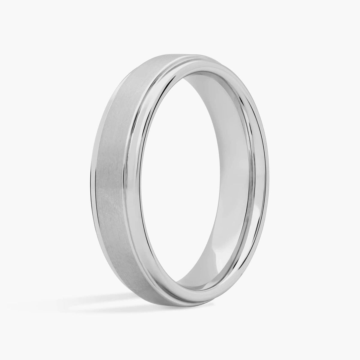 Carave Paris Polished Groove Wedding Band Ring