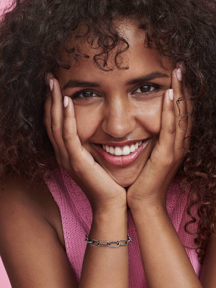 Sterling Silver Chunky Link Chain Bracelet