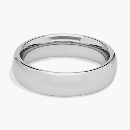Carave Paris Modern Brushed Center Wedding Band Ring