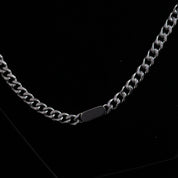 Sterling Silver Classic Curb Chain Necklace for Men