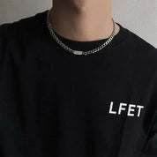 Sterling Silver Classic Curb Chain Necklace for Men
