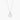 Carave Paris Diamond Bow Pearl Pendant Necklace