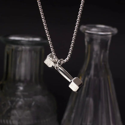 Carave Paris Dumbbell Pendant Necklace