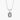 Carave Paris Emerald Cut Solitaire Pendant Necklace