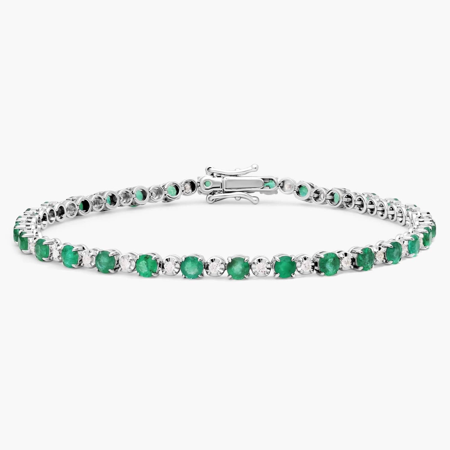 Carave Paris Emerald Green Tennis Bracelet