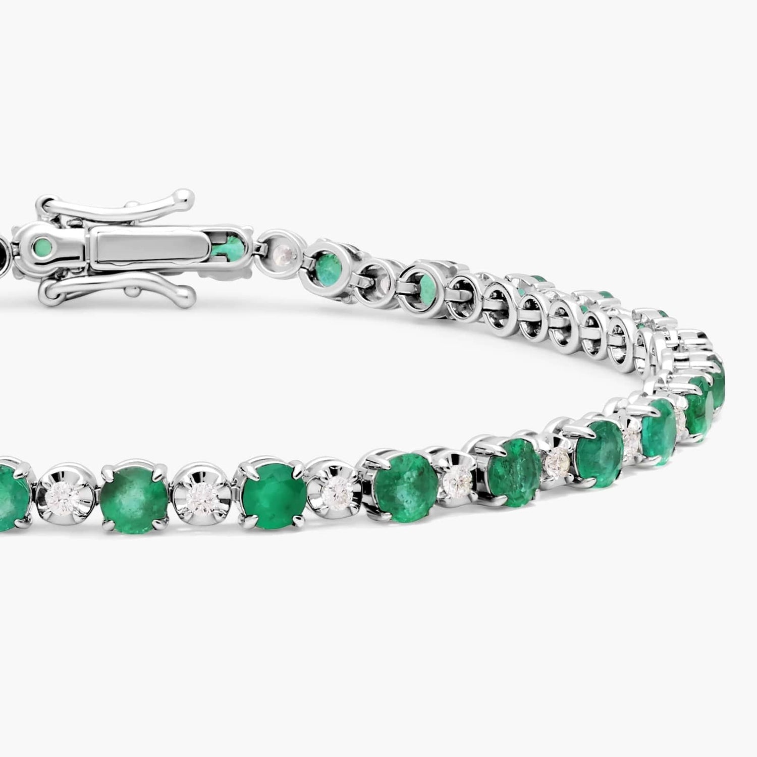 Carave Paris Emerald Green Tennis Bracelet