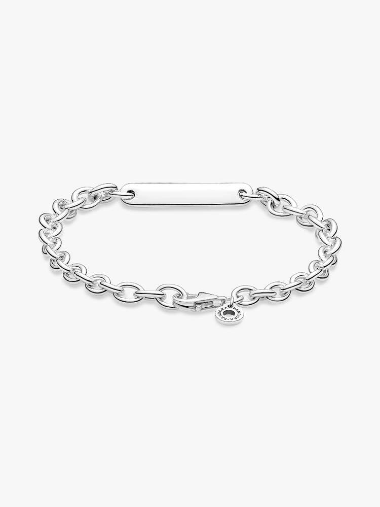 Sterling Silver ID Chain Bracelet