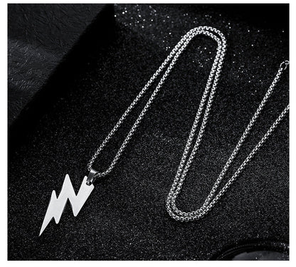 Carave Paris Lightning Bolt Pendant Necklace