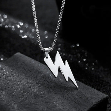 Carave Paris Lightning Bolt Pendant Necklace