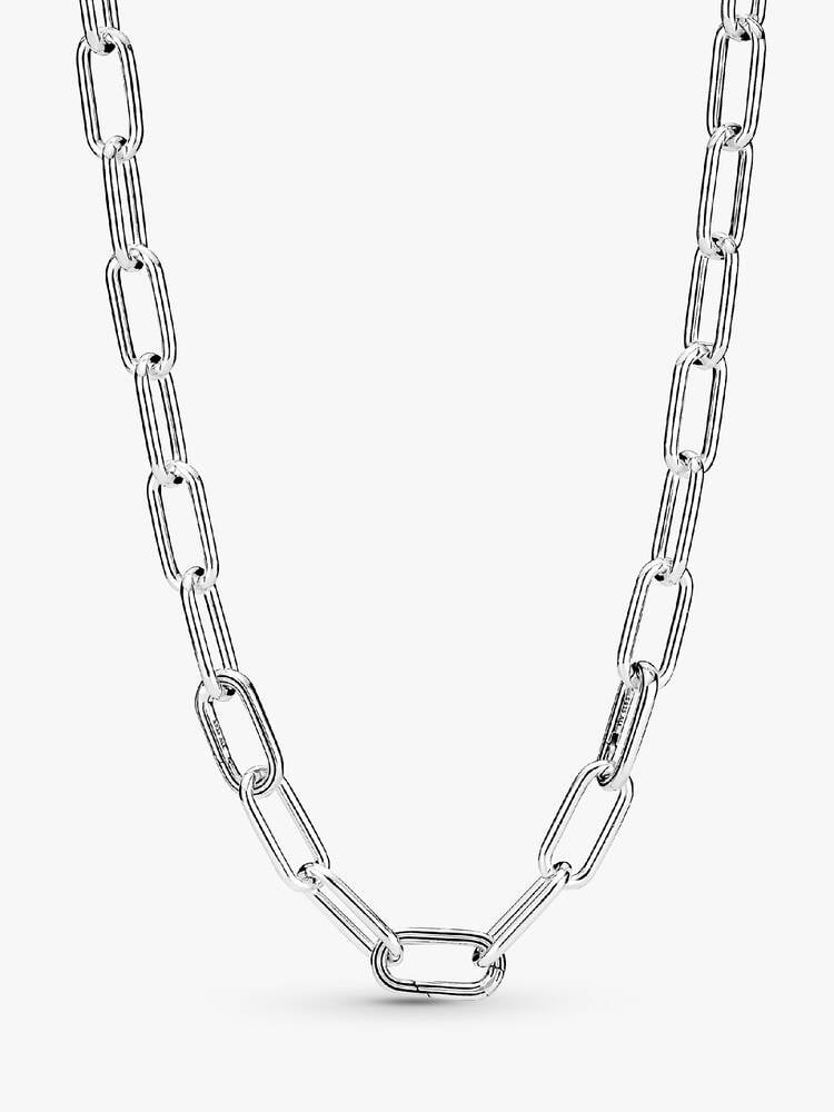 Sterling Silver Bold Link Chain Necklace
