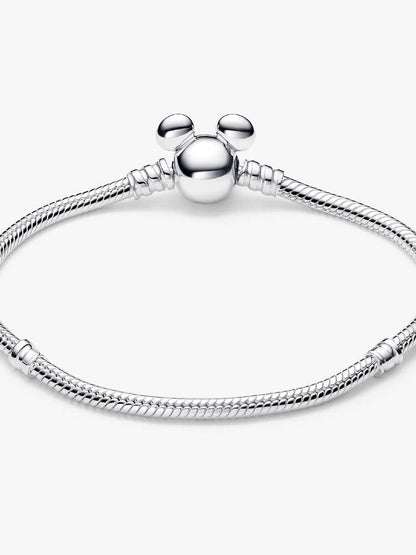 Carave Paris Silver Mouse-Inspired Snake Chain Bracelet