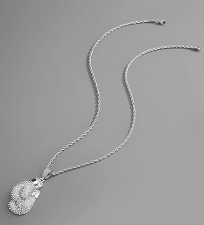 Carave Paris Pavé Boxing Glove Pendant Necklace